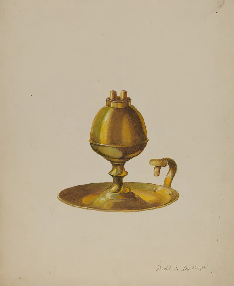 Sperm Oil Lamp 2