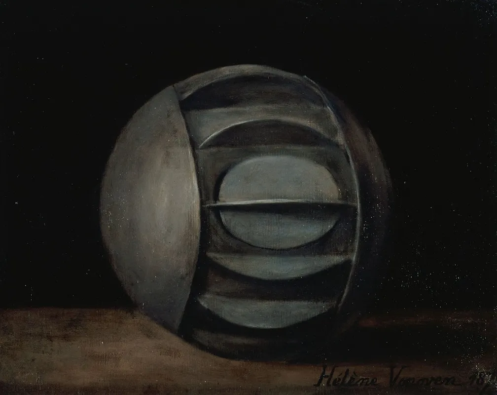 Sphere Metallique Utilisee Pendant Le Siege De 1870 71 Pour Le Transport Des Depeches Par Eau Wall Art by Hélène Vonoven - High-Resolution Digital Print
