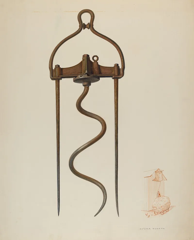 Spiral Hay Fork