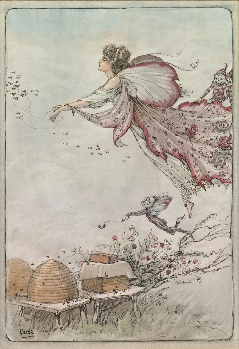 Spirit Of The Bee Hive Wall Art by A. Duncan Carse - High-Resolution Digital Print