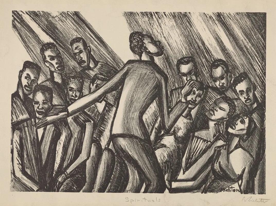 Spirituals Wall Art by Lillian Richter Reynolds - High-Resolution Digital Print