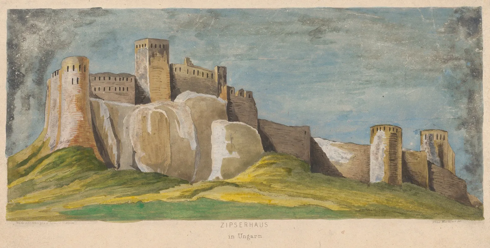 Spissky Hrad 2 Wall Art by Louise Kotz - High-Resolution Digital Print