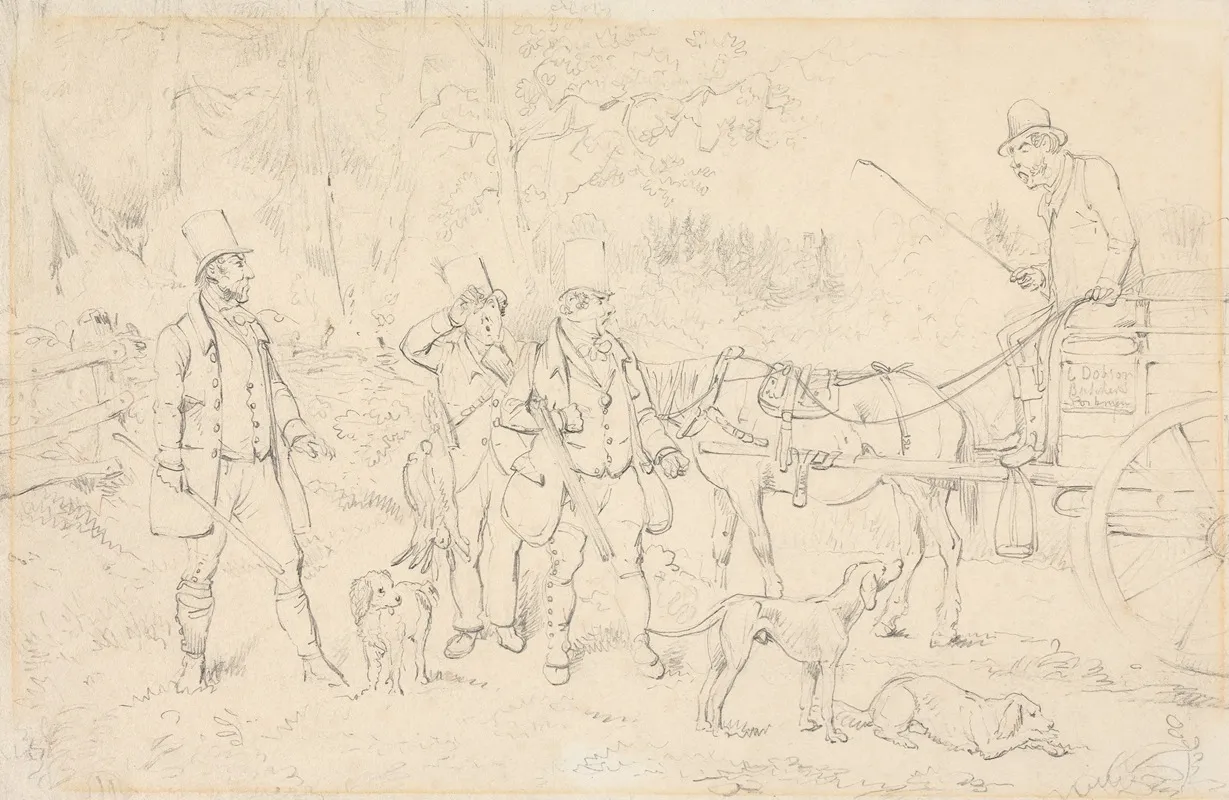 Sporting Anecdotes Sketch For The Sporting Butcher