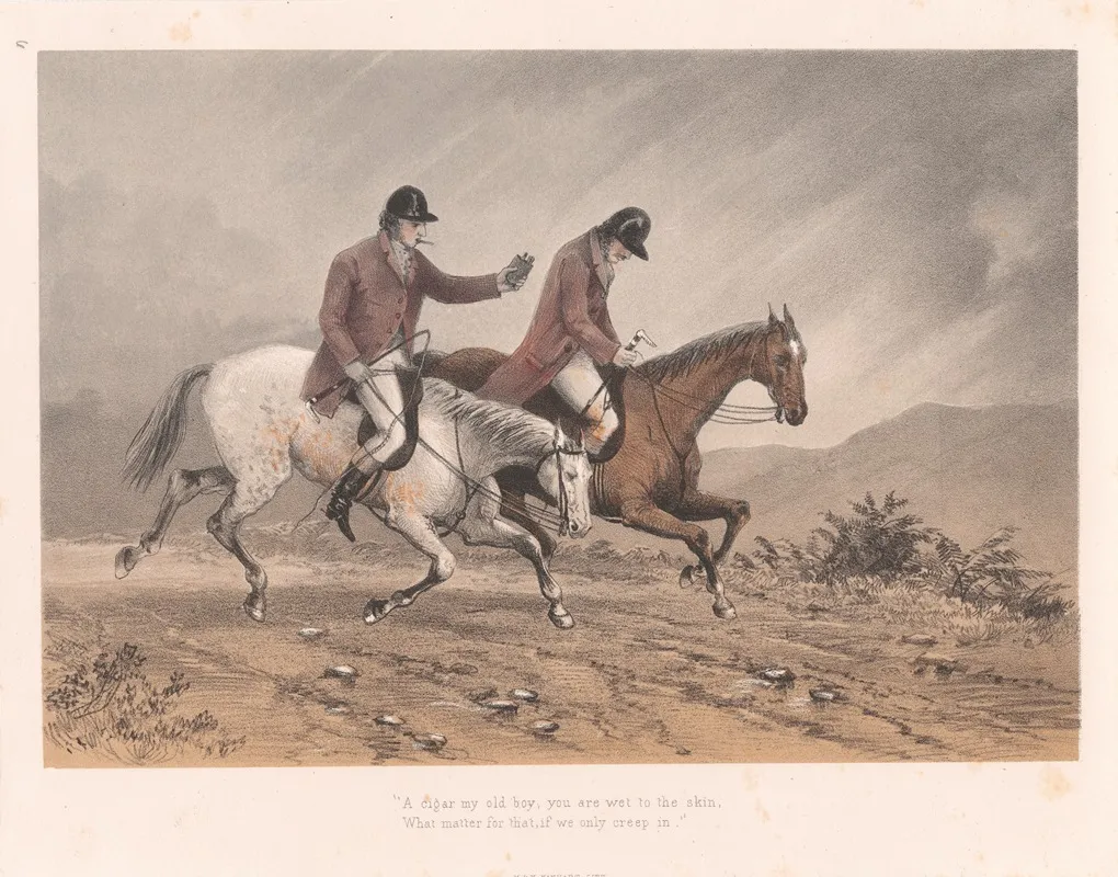 Sporting Sketch Wall Art by J. T. Downman - High-Resolution Digital Print