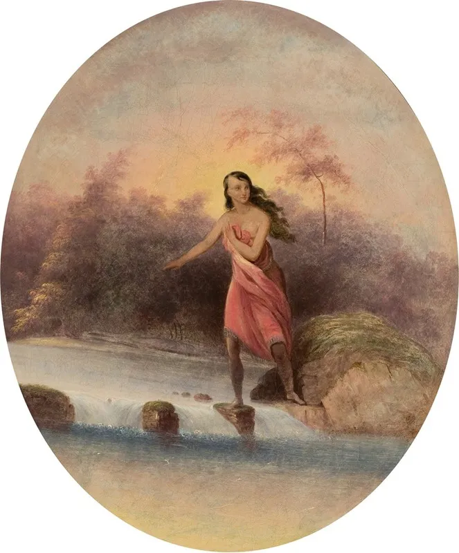 Spotted Faun Wall Art by George Winter - High-Resolution Digital Print