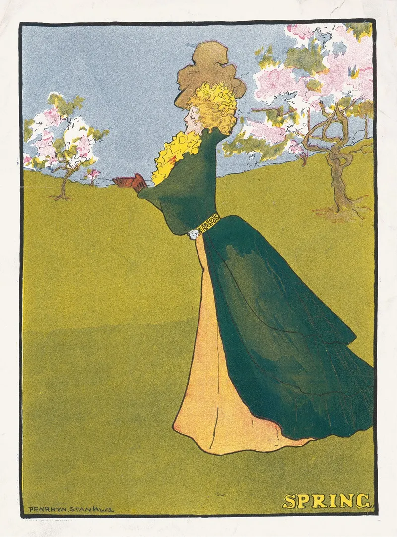 Spring 11 Wall Art by Penrhyn Stanlaws - High-Resolution Digital Print