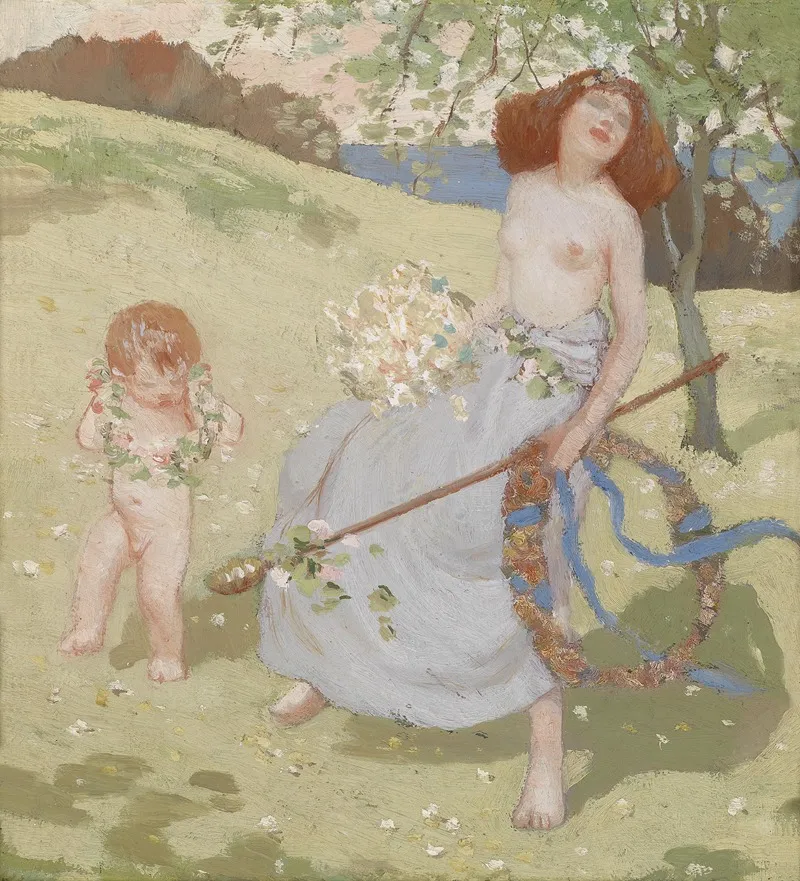 Spring 15 Wall Art by Arthur Henry Jenkins - High-Resolution Digital Print