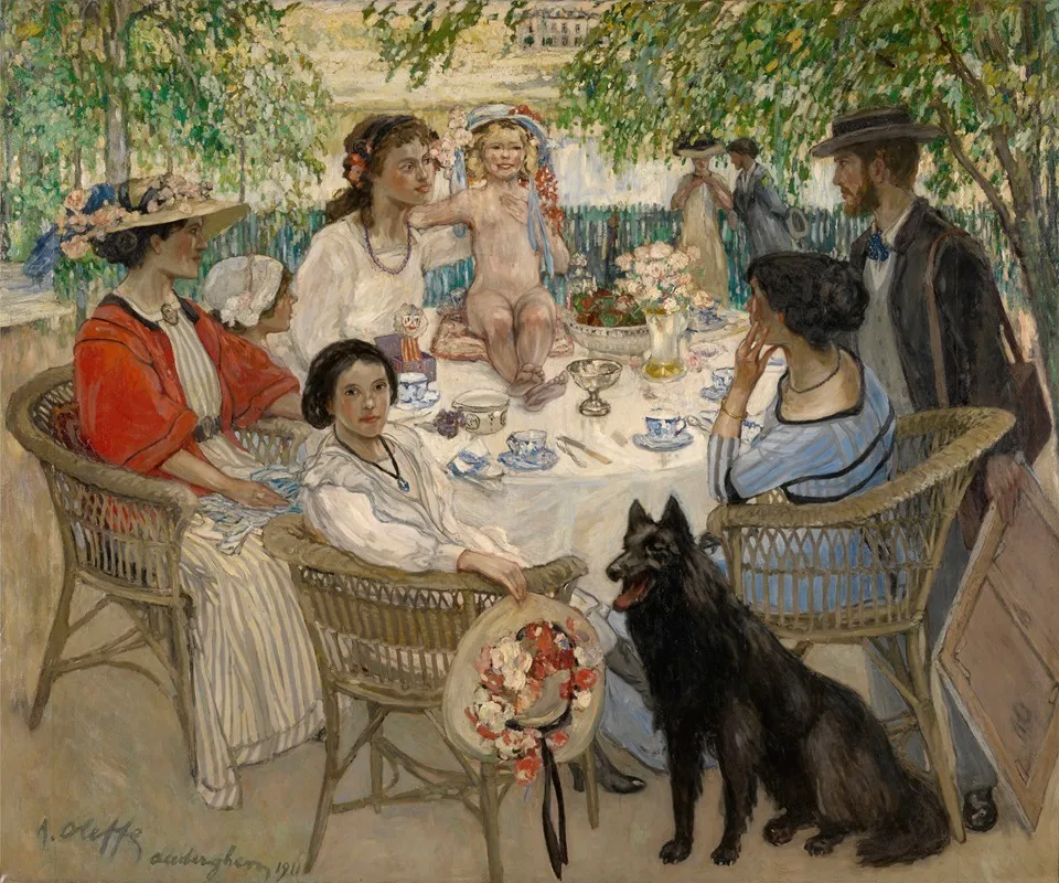 Spring 44 Wall Art by Auguste Oleffe - High-Resolution Digital Print