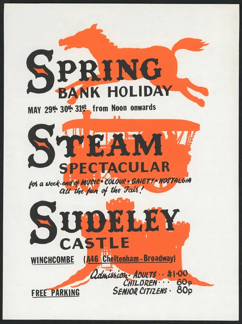Spring Bank Holiday Steam Spectacular Sudeley Castle