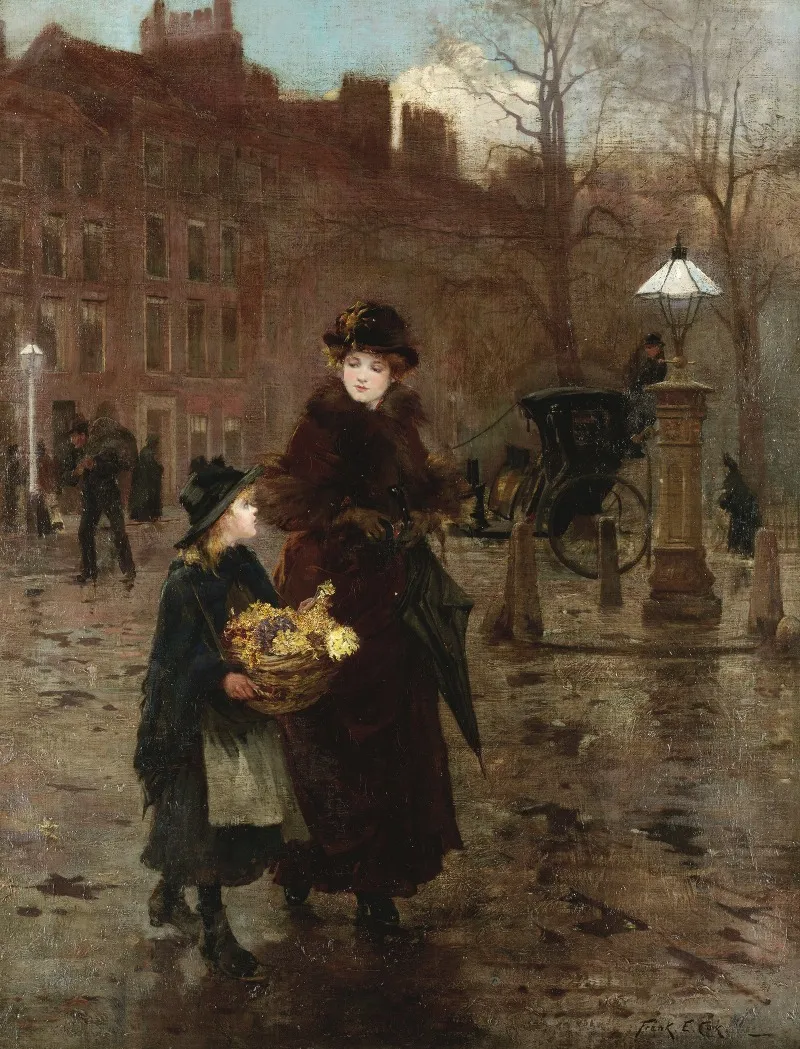 Spring In London Wall Art by Frank E. Cox - High-Resolution Digital Print