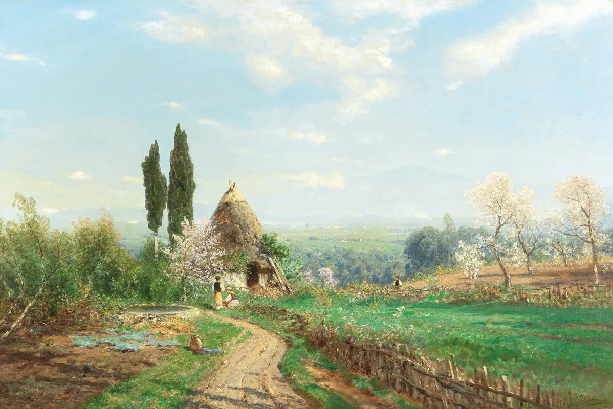 Spring In The Campagna