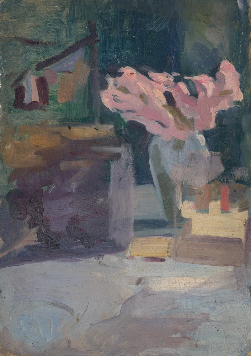 Spring Motif With A Bouquet