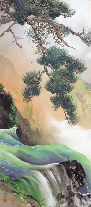 Spring Of Mountain Wall Art by Yamamoto Shunkyo - High-Resolution Digital Print