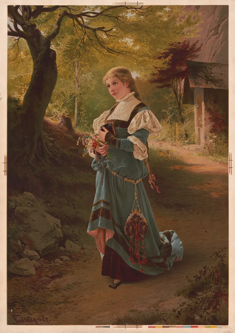Spring Time 5 Wall Art by E.G. Rideout &amp; Co. - High-Resolution Digital Print