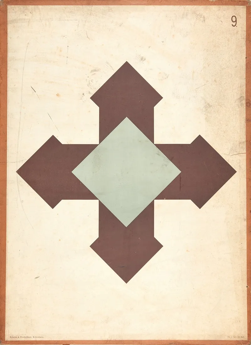 Square And Arrows Wall Art by Chr. J. Cato - High-Resolution Digital Print