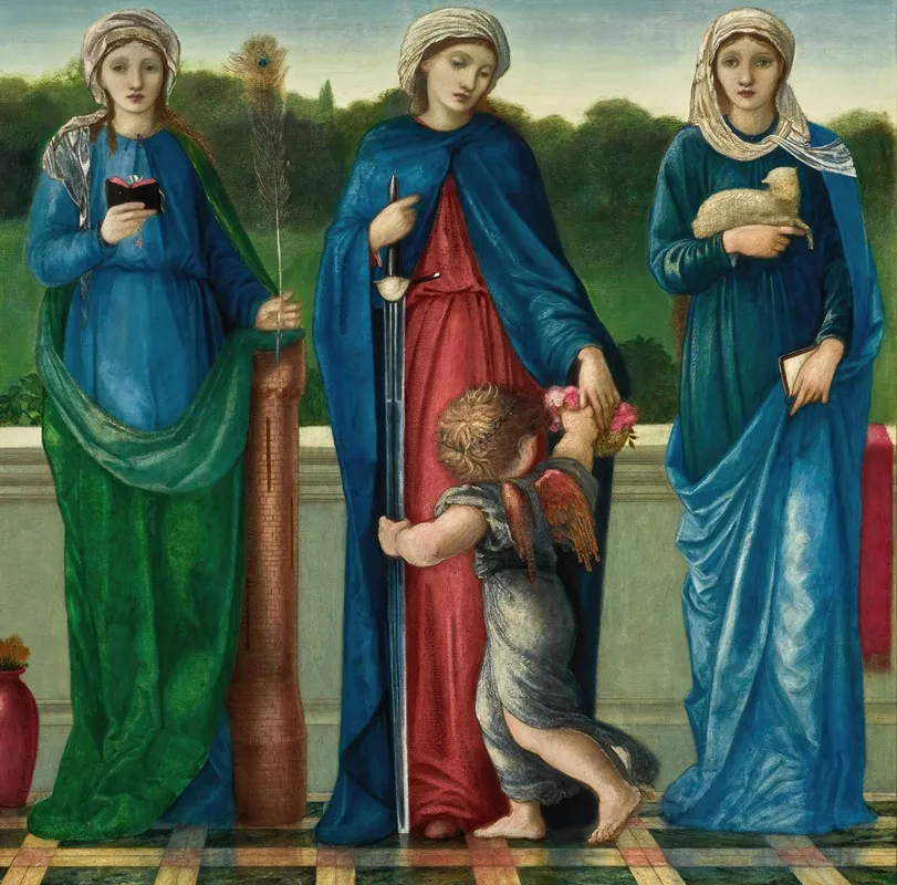 St Barbara St Dorothy And St Agnes