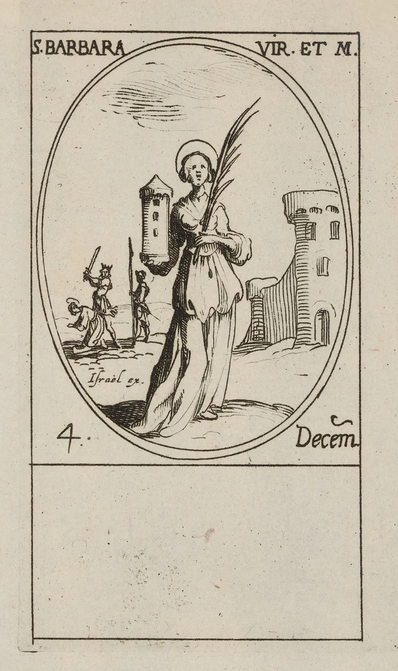 St Barbara Virgin And Martyr 4 December