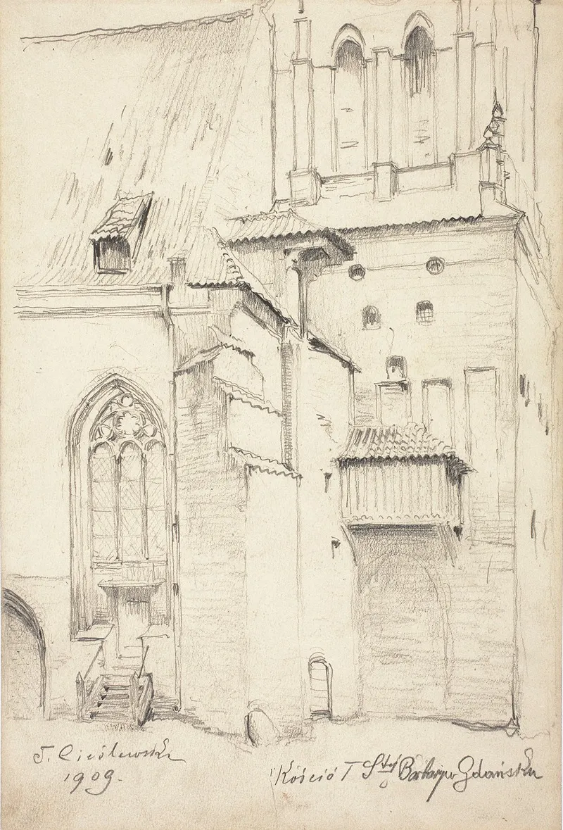 St Barbaras Church In Gdansk