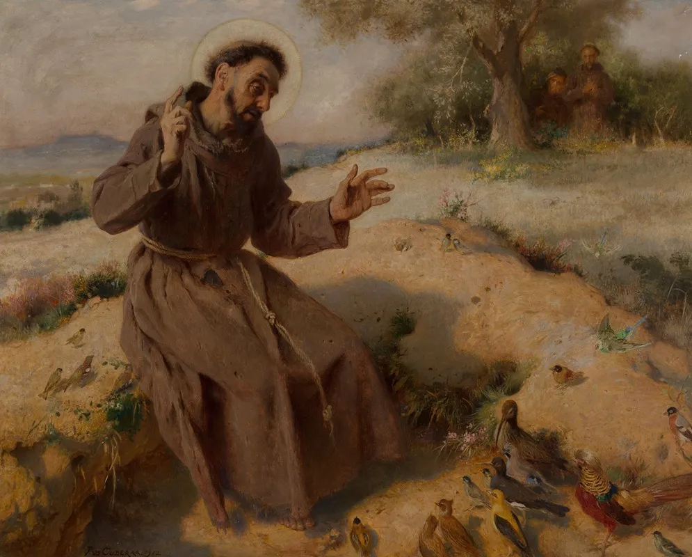 St Francis Preaching To The Birds