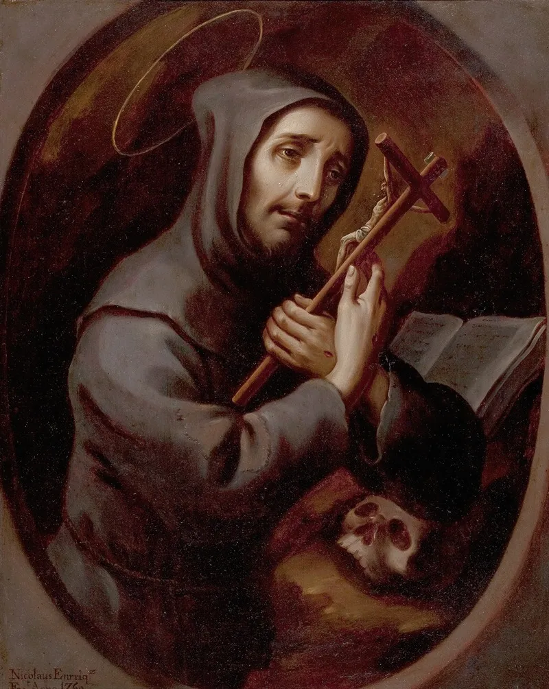 St Francis Wall Art by Nicolás Enríquez - High-Resolution Digital Print
