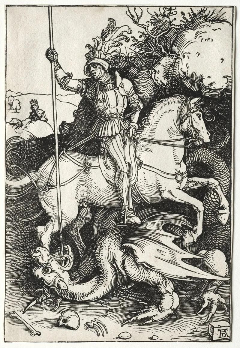 St George Killing The Dragon