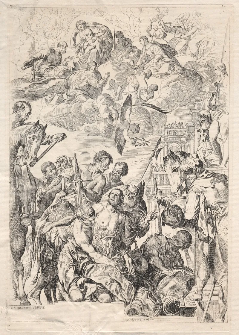 St George Preparing For His Martyrdom