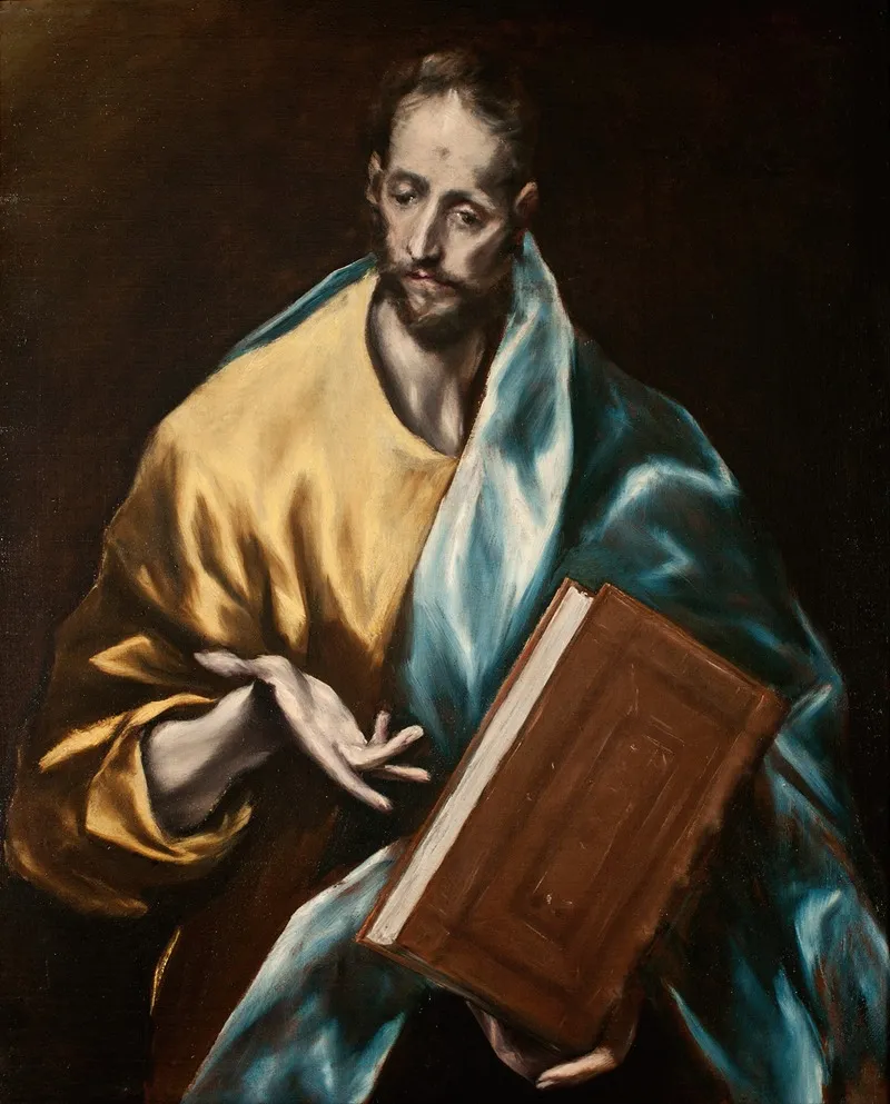 St James The Less Wall Art by El Greco (Domenikos Theotokopoulos) - High-Resolution Digital Print
