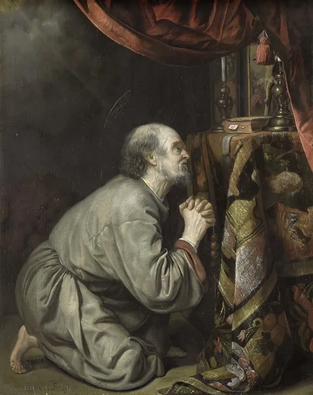 St Jerome 12 Wall Art by Matthijs Naiveu - High-Resolution Digital Print