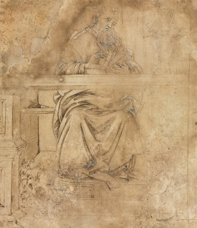 St Jerome In His Study 2