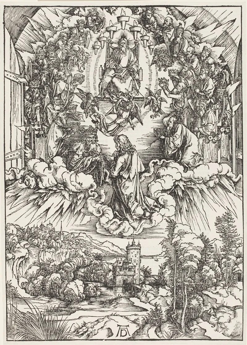 St John Before God And The Elders