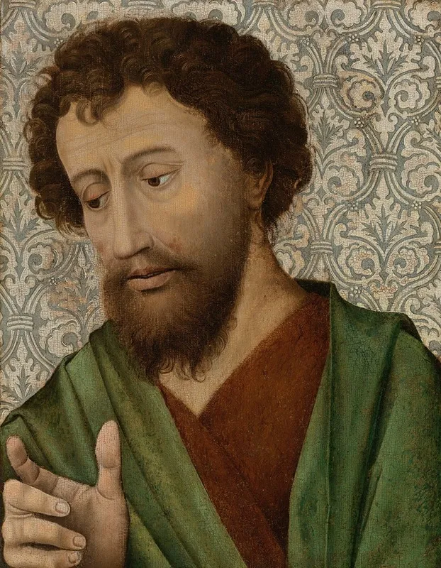 St John The Baptist 3 Wall Art by Flemish School - High-Resolution Digital Print