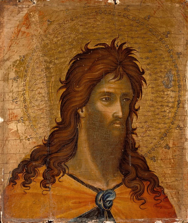 St John The Baptist 7 Wall Art by Paolo Veneziano - High-Resolution Digital Print