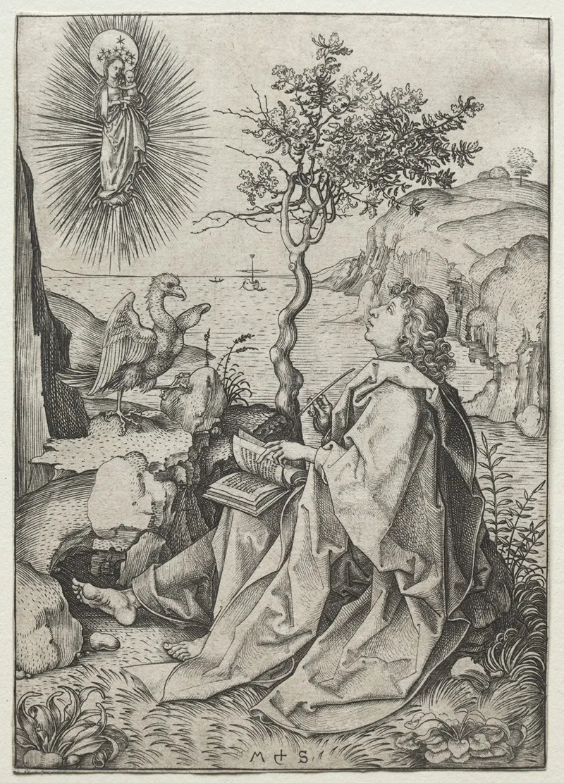 St John The Evangelist On The Isle Of Patmos