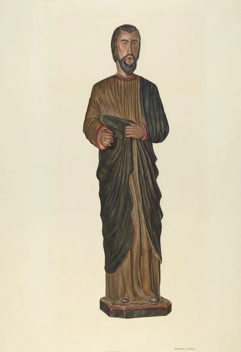 St Joseph Carving