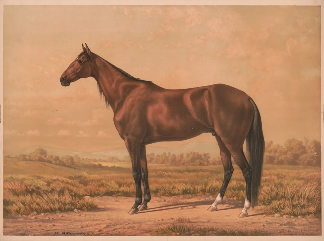 St Julien 2 Wall Art by William Harring - High-Resolution Digital Print