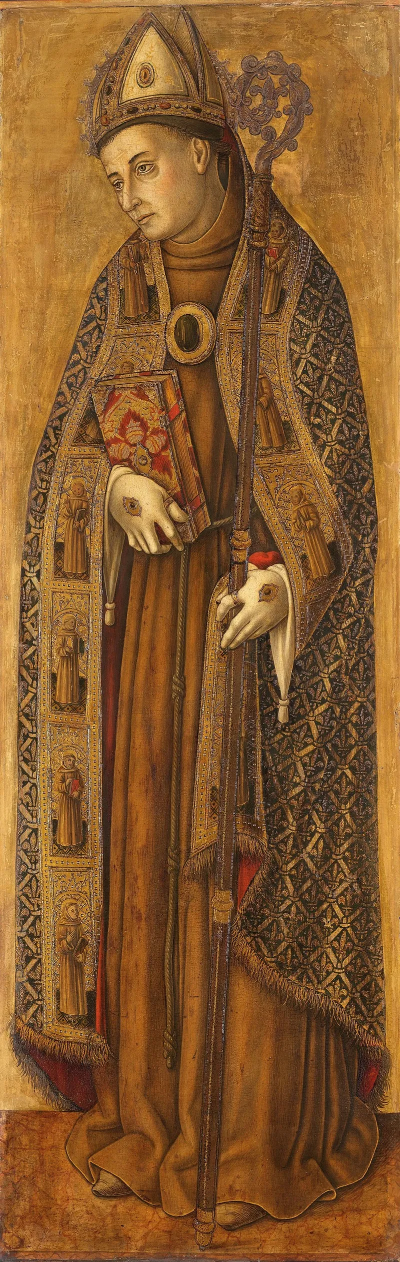 St Louis Of France Wall Art by Vittore Crivelli - High-Resolution Digital Print