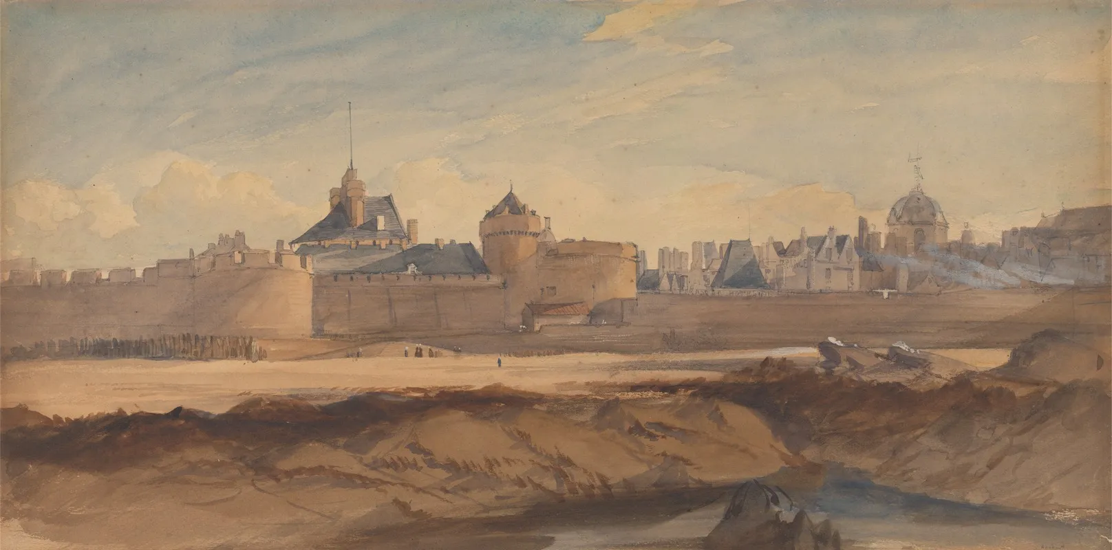 St Malo France Wall Art by Alfred Herbert - High-Resolution Digital Print