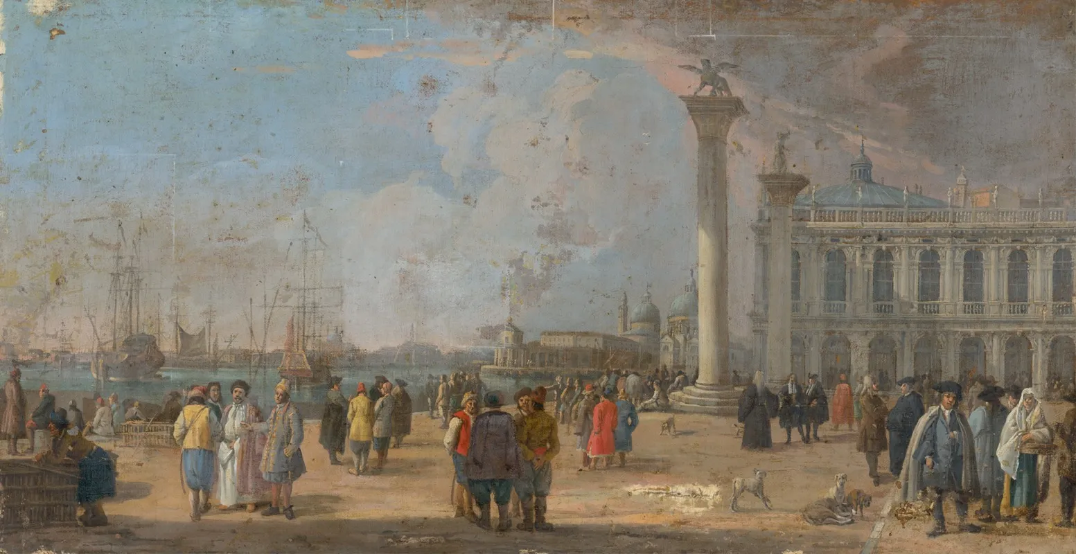 St Marks Square In Venice Wall Art by Francesco Fidanza - High-Resolution Digital Print