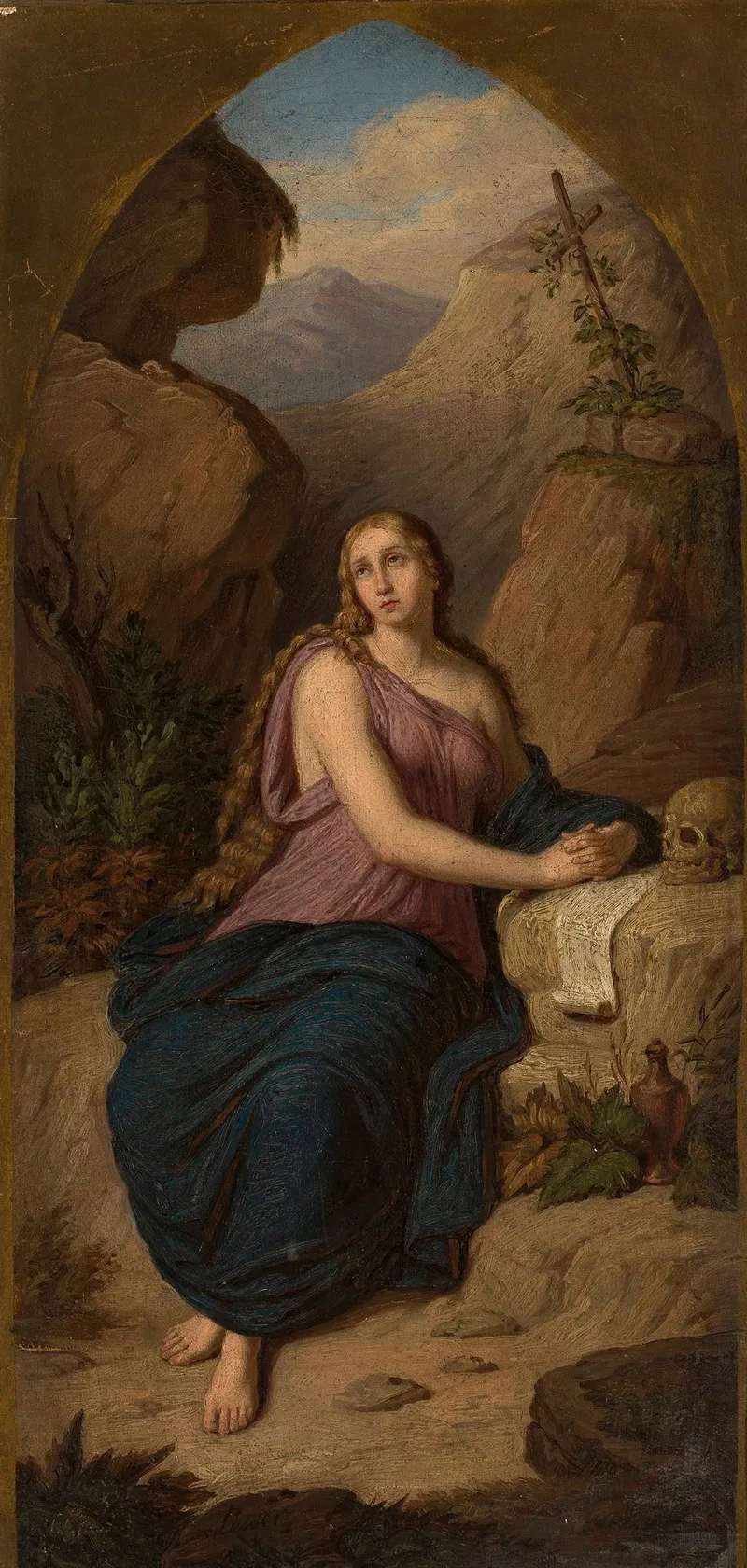 St Mary Magdalene Wall Art by Aleksander Lesser - High-Resolution Digital Print