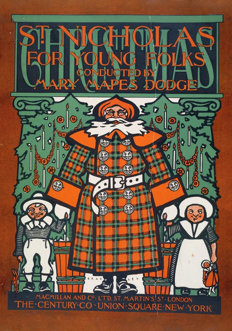 St Nicholas For Young Folks Wall Art by Will Bradley - High-Resolution Digital Print
