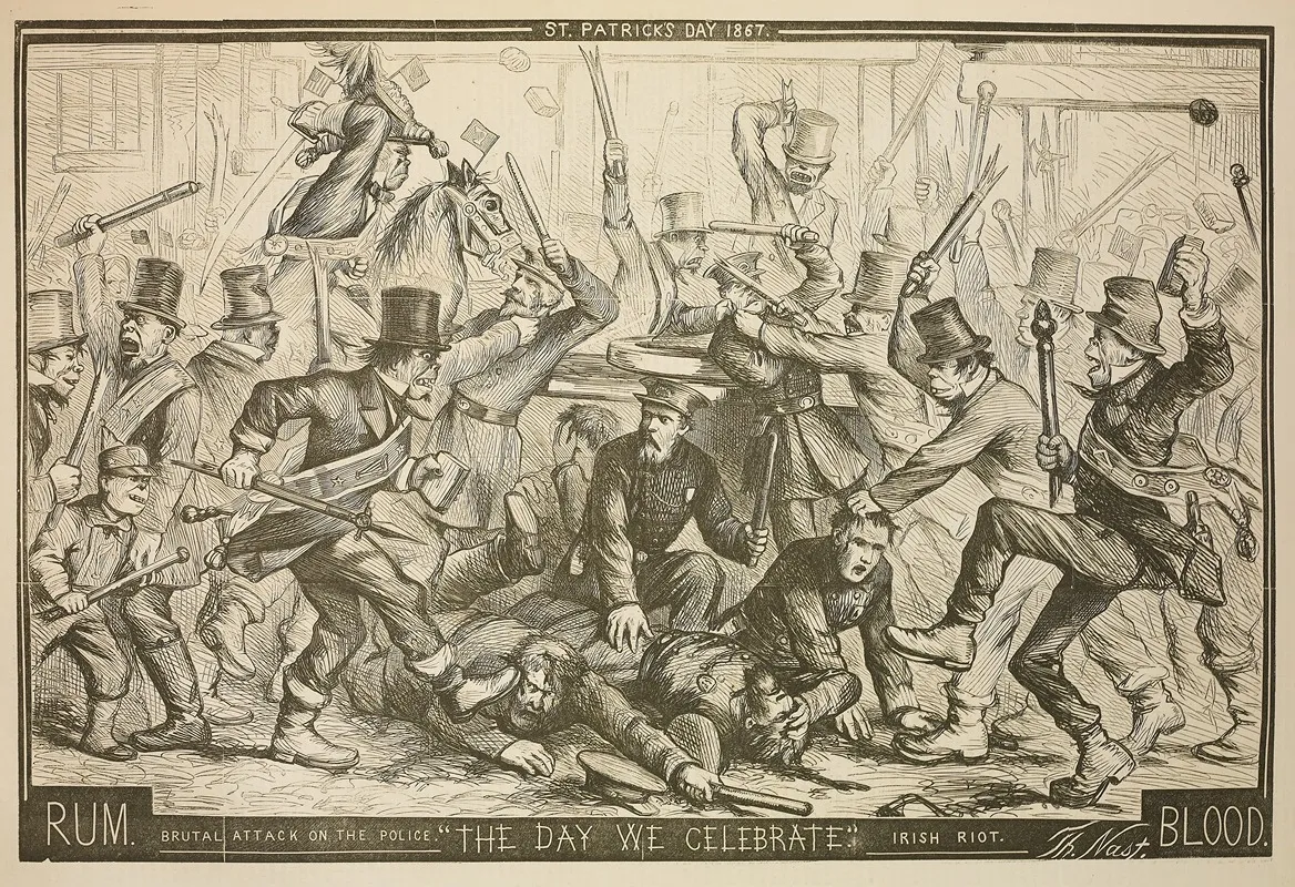 St Patricks Day 1867