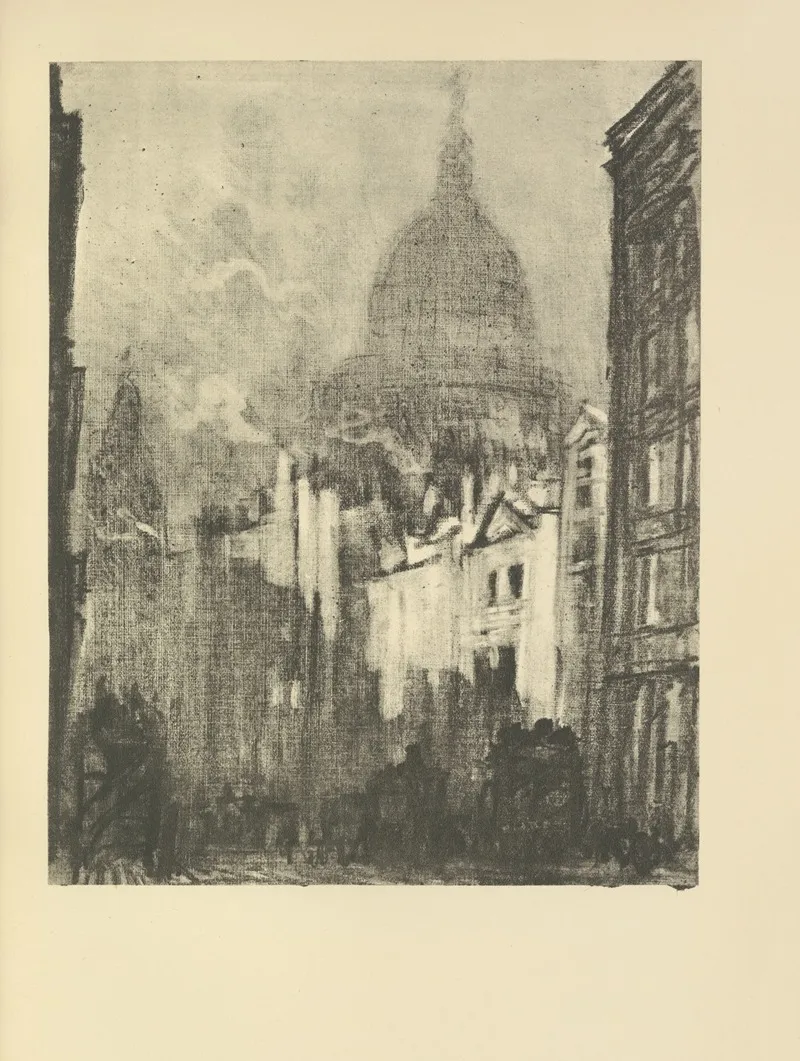 St Pauls Dome From Cannon Street