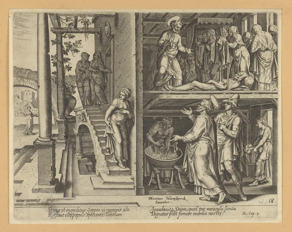 St Peter Raising Tabitha At Joppa