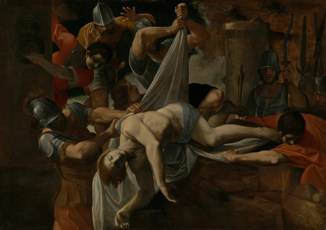 St Sebastian Thrown Into The Cloaca Maxima