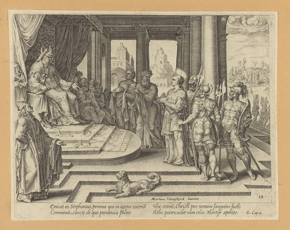 St Stephen Before The High Priest And The Council 2