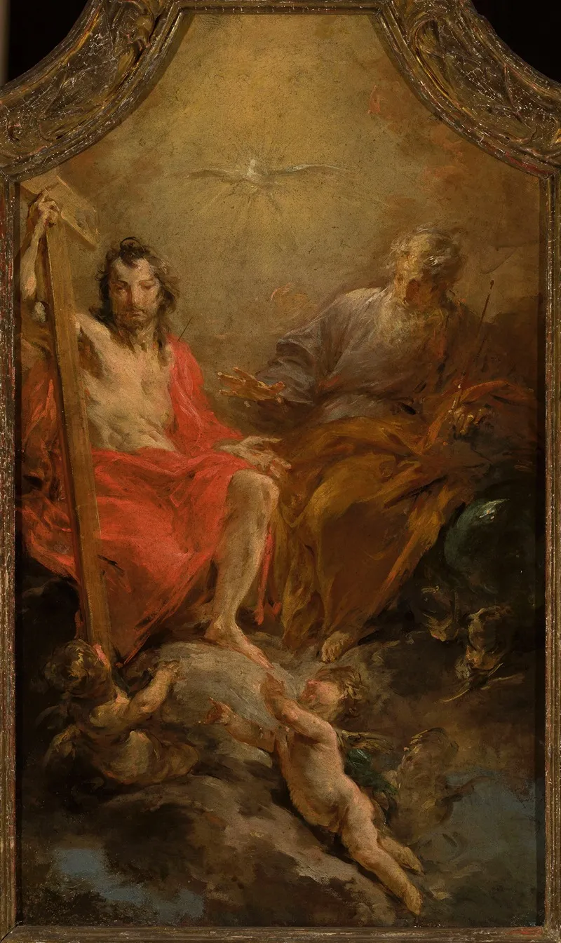 St Trinity Wall Art by Johann Christoph Liska - High-Resolution Digital Print