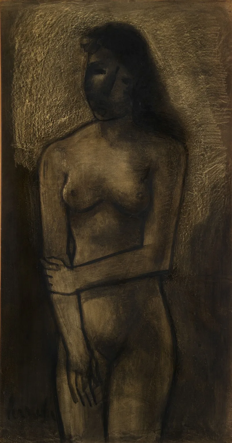 Staand Naakt Wall Art by Constant Permeke - High-Resolution Digital Print