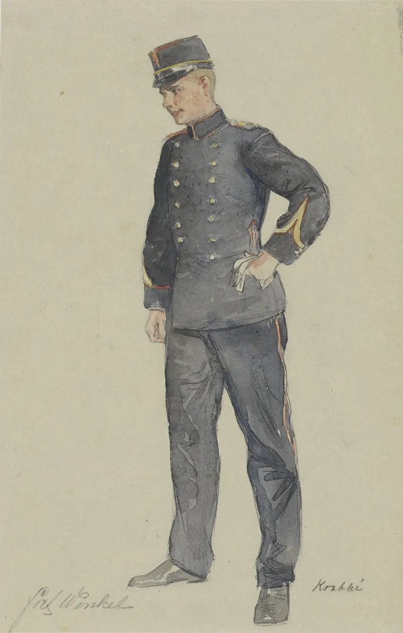 Staande Sergeant