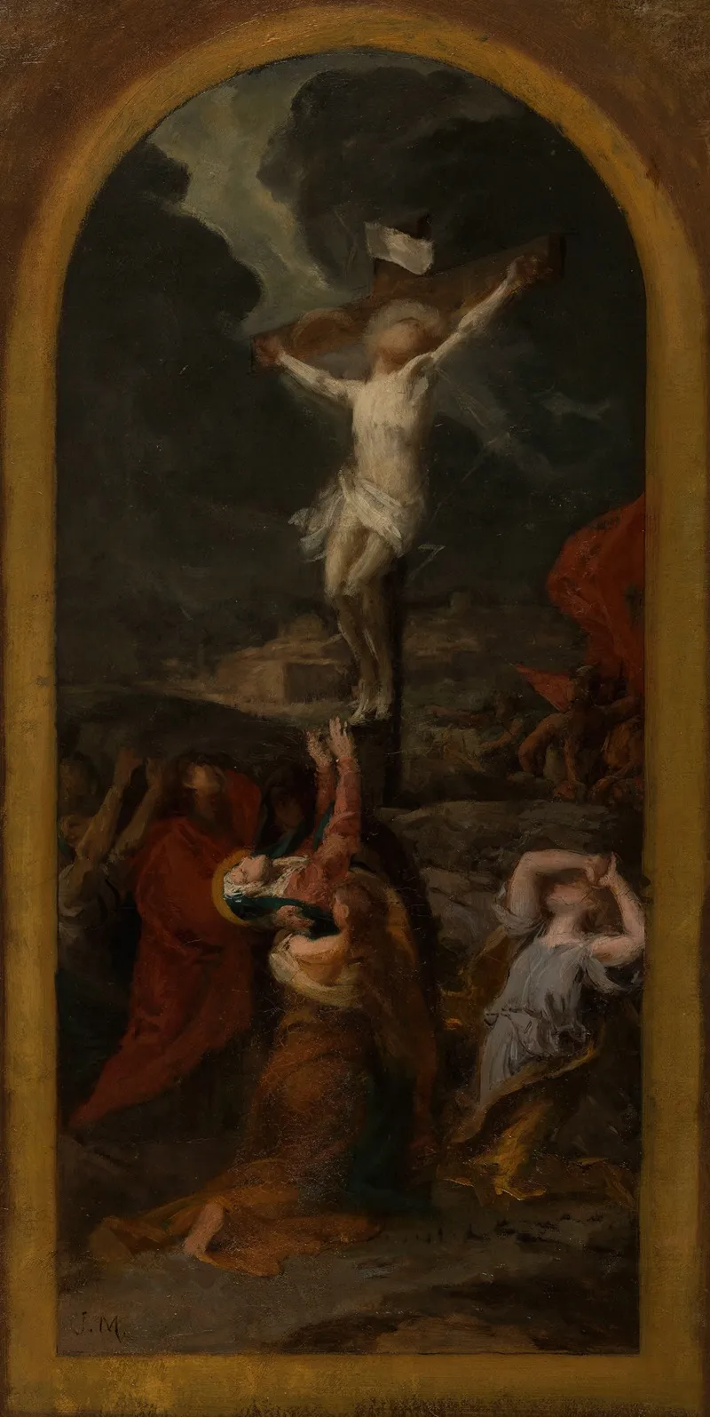 Stabat Mater Wall Art by Jules-Louis Machard - High-Resolution Digital Print
