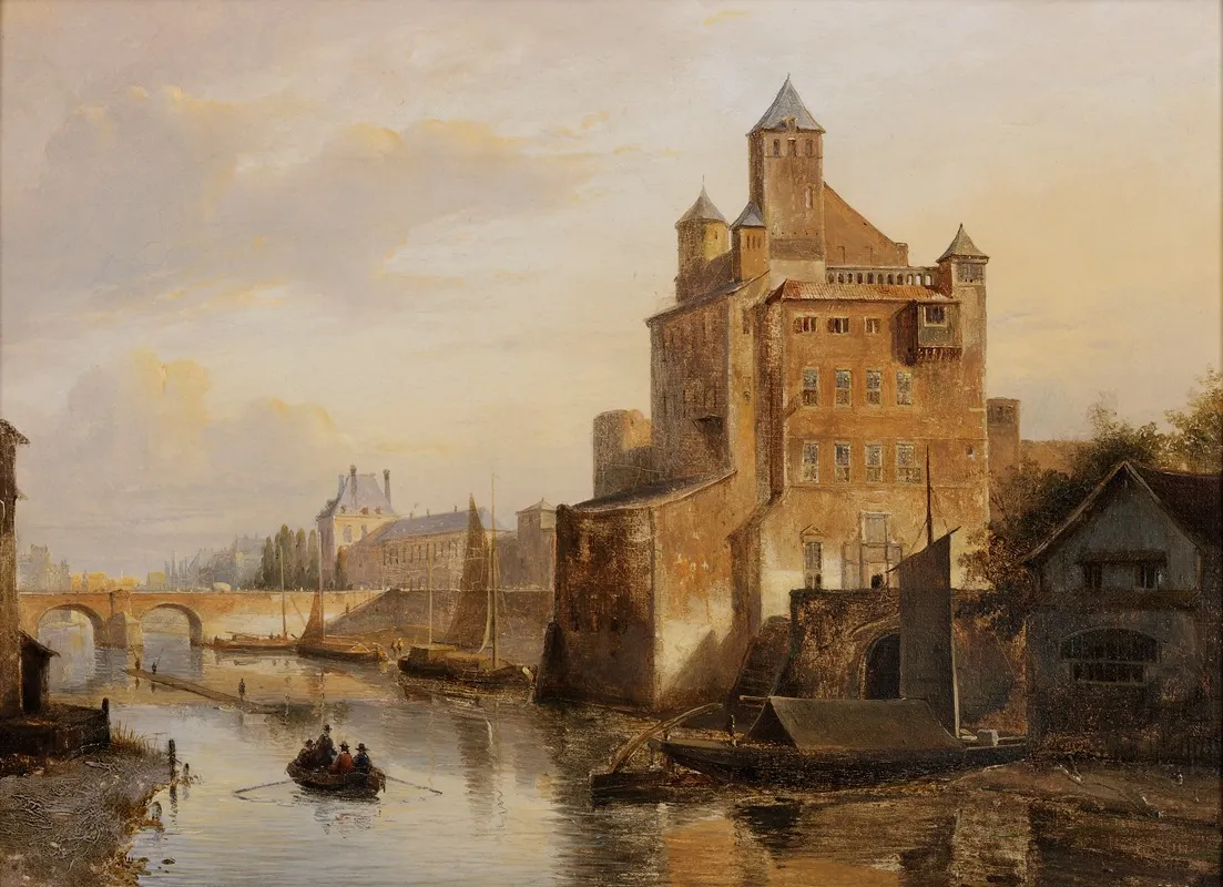 Stadsgezicht 5 Wall Art by Kasparus Karsen - High-Resolution Digital Print